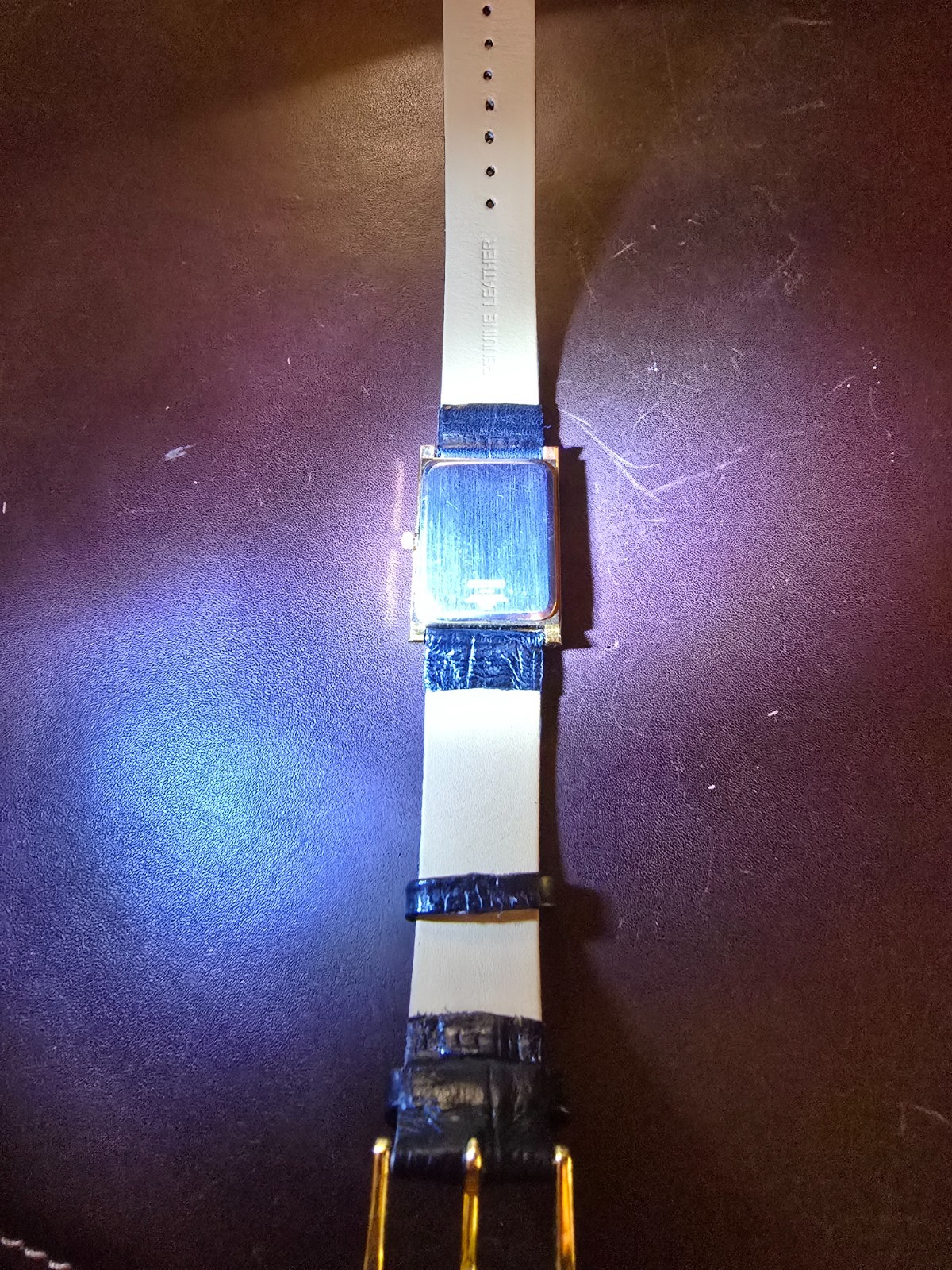 Seiko slim quartz classic blue face gentlemen’s classic watch