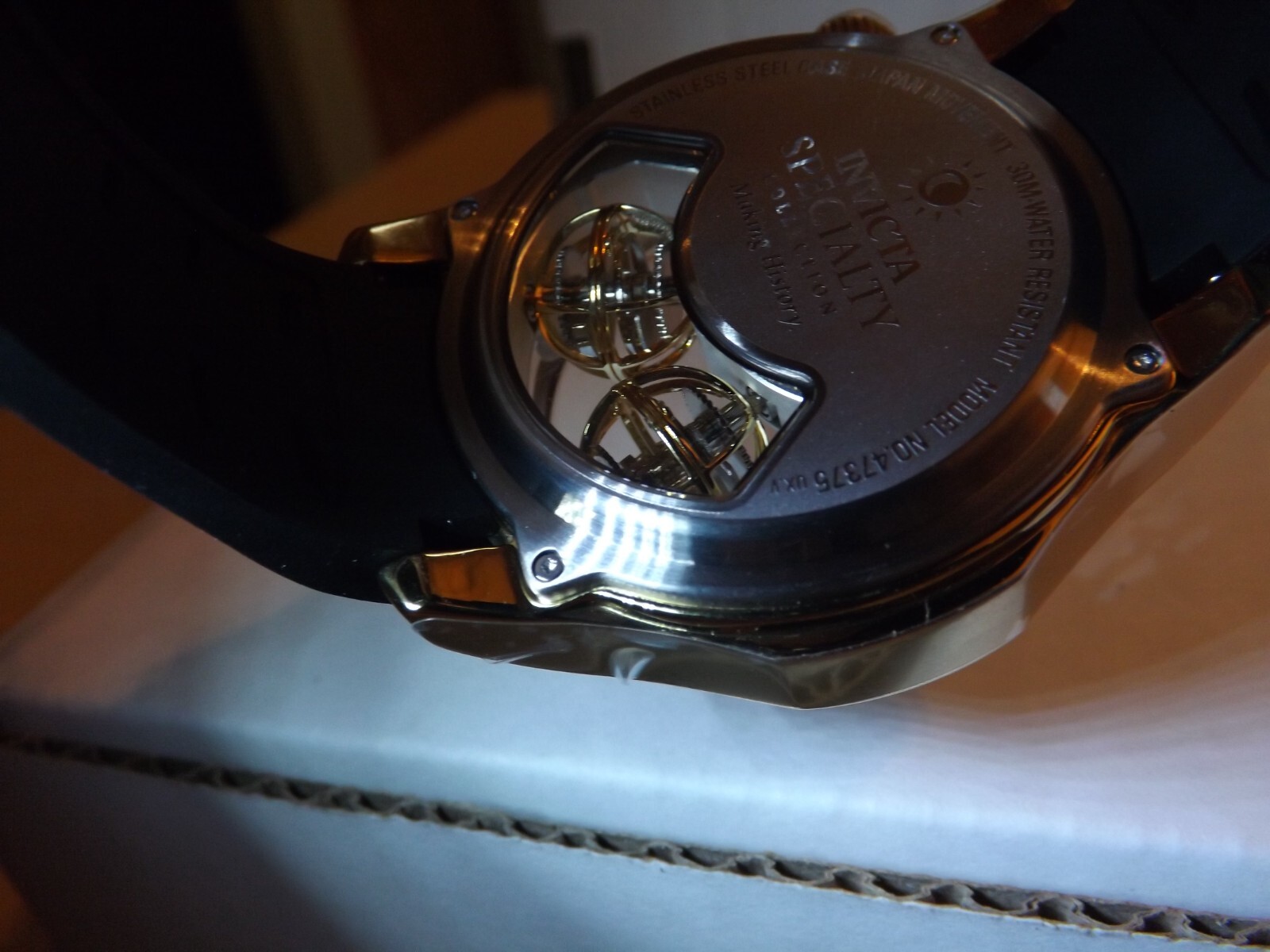 Invicta Mens Specialty Twin-Axis Watch (Model# 47375) Quartz – 30WR -Brand New