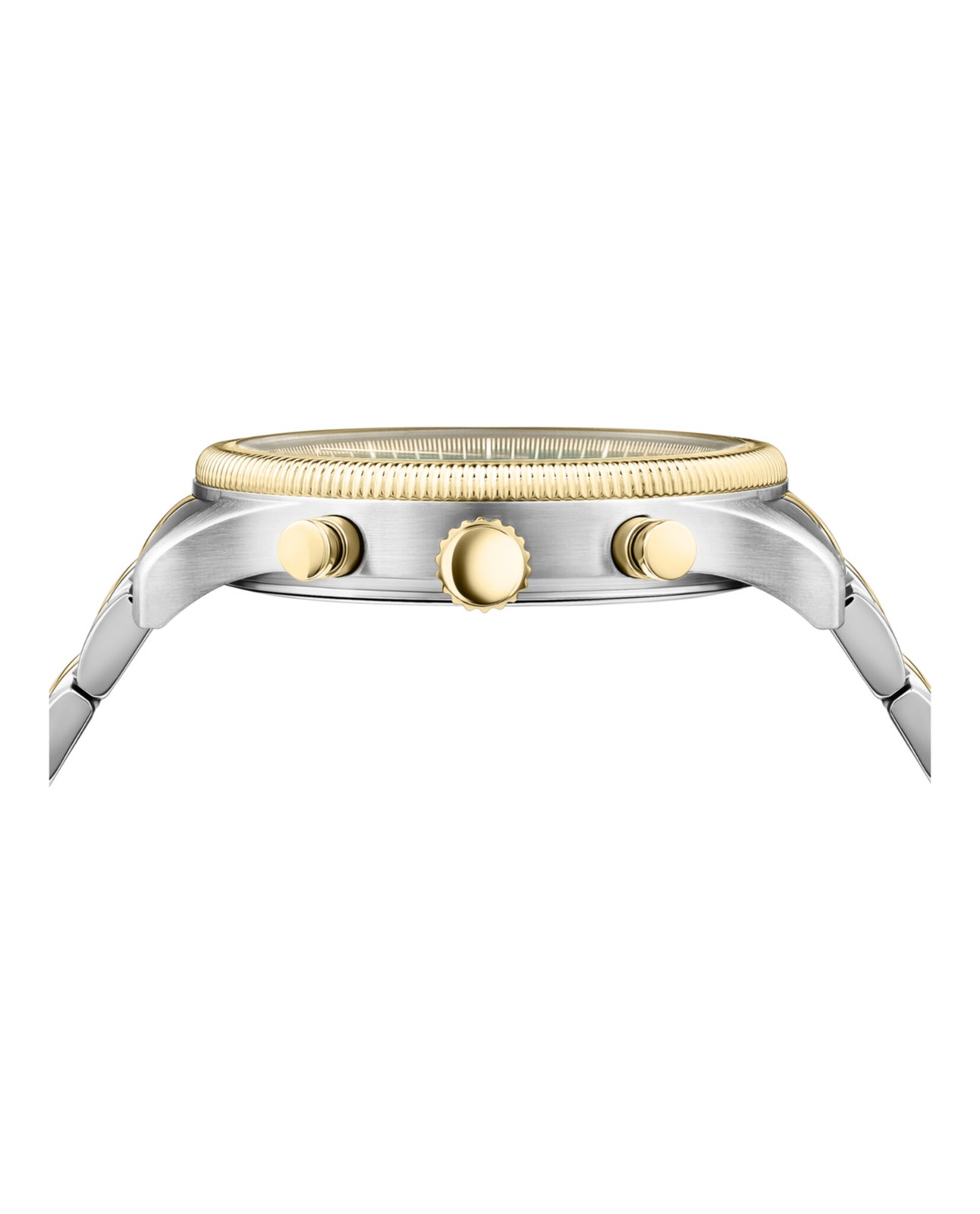 Versus Versace Mens Watches Two Tone 44 mm Colonne Chrono Collection