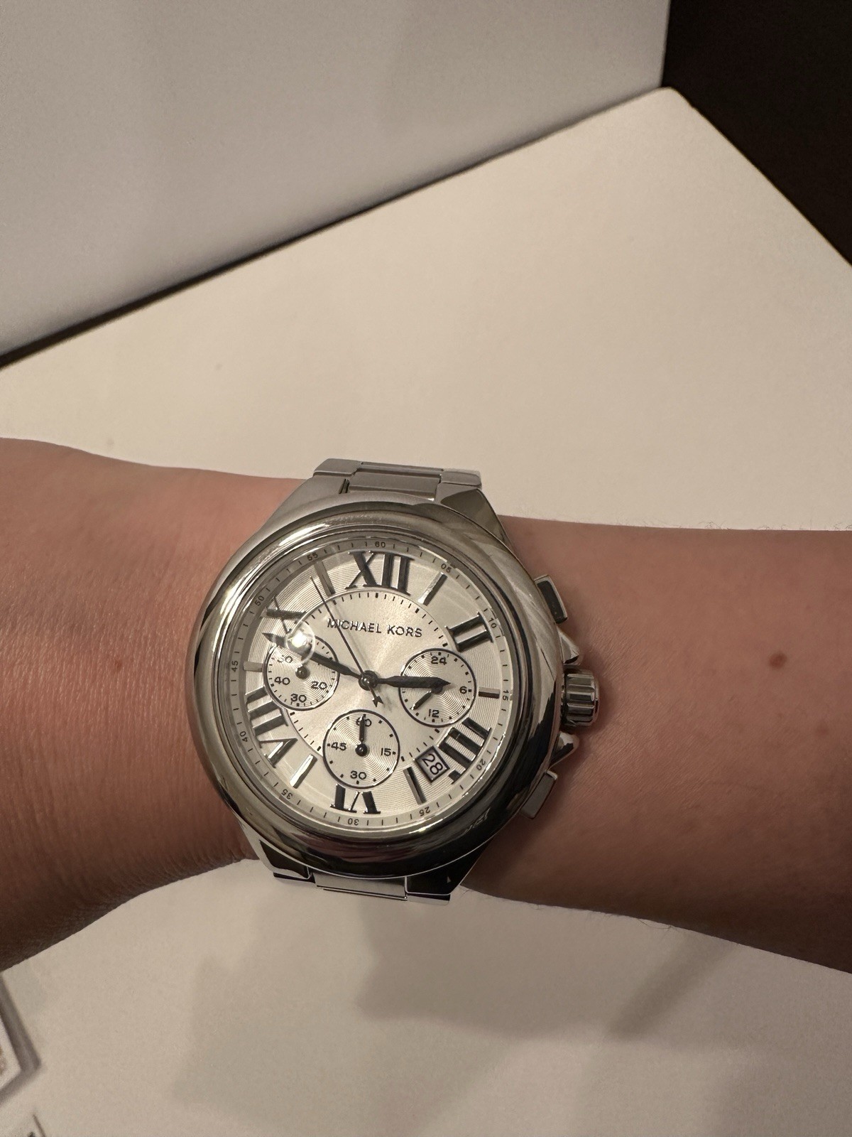 Michael Kors Bradshaw MK5719 Stainless Steel Wrist Watch for Women NEW IN BOX