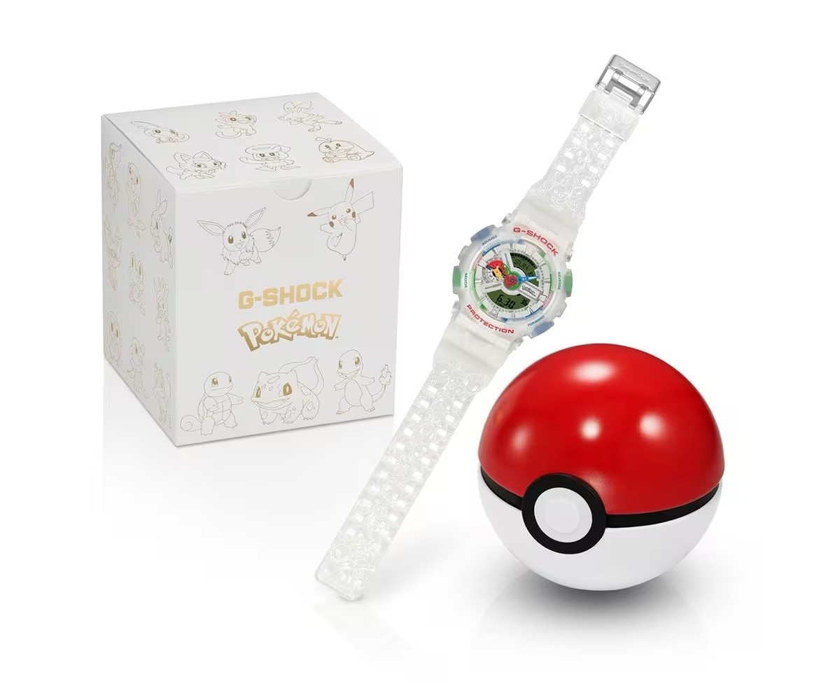 IN HAND – SHIPS NOW – Casio G-SHOCK x Pokémon 30th Anniversary GA110PKM-7A