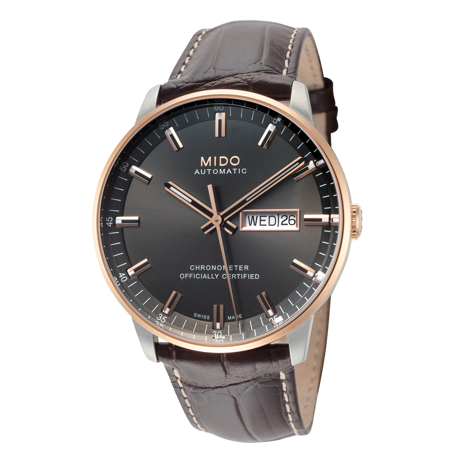 Mido Men’s Commander II 40mm Automatic Watch M0214312606100