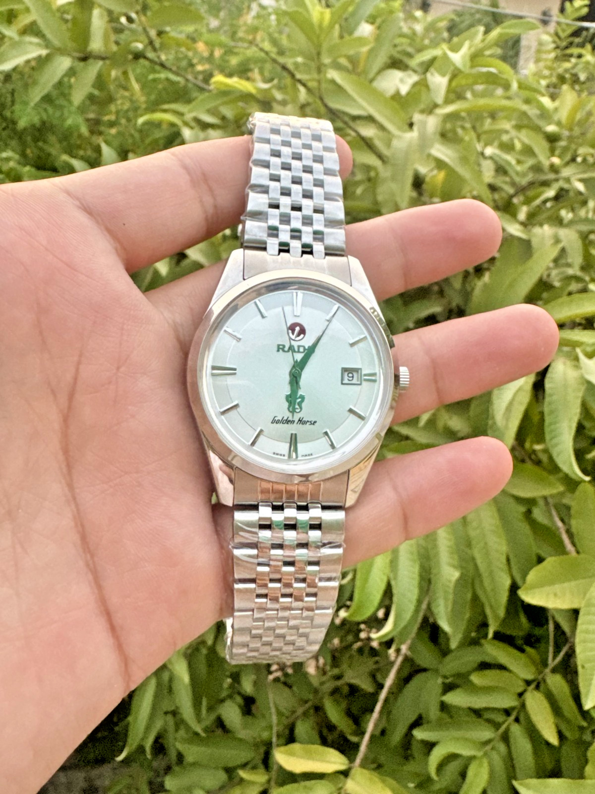 Rado Golden Horse Automatic Men’s Watch White Dial Refurbished Mint Condition