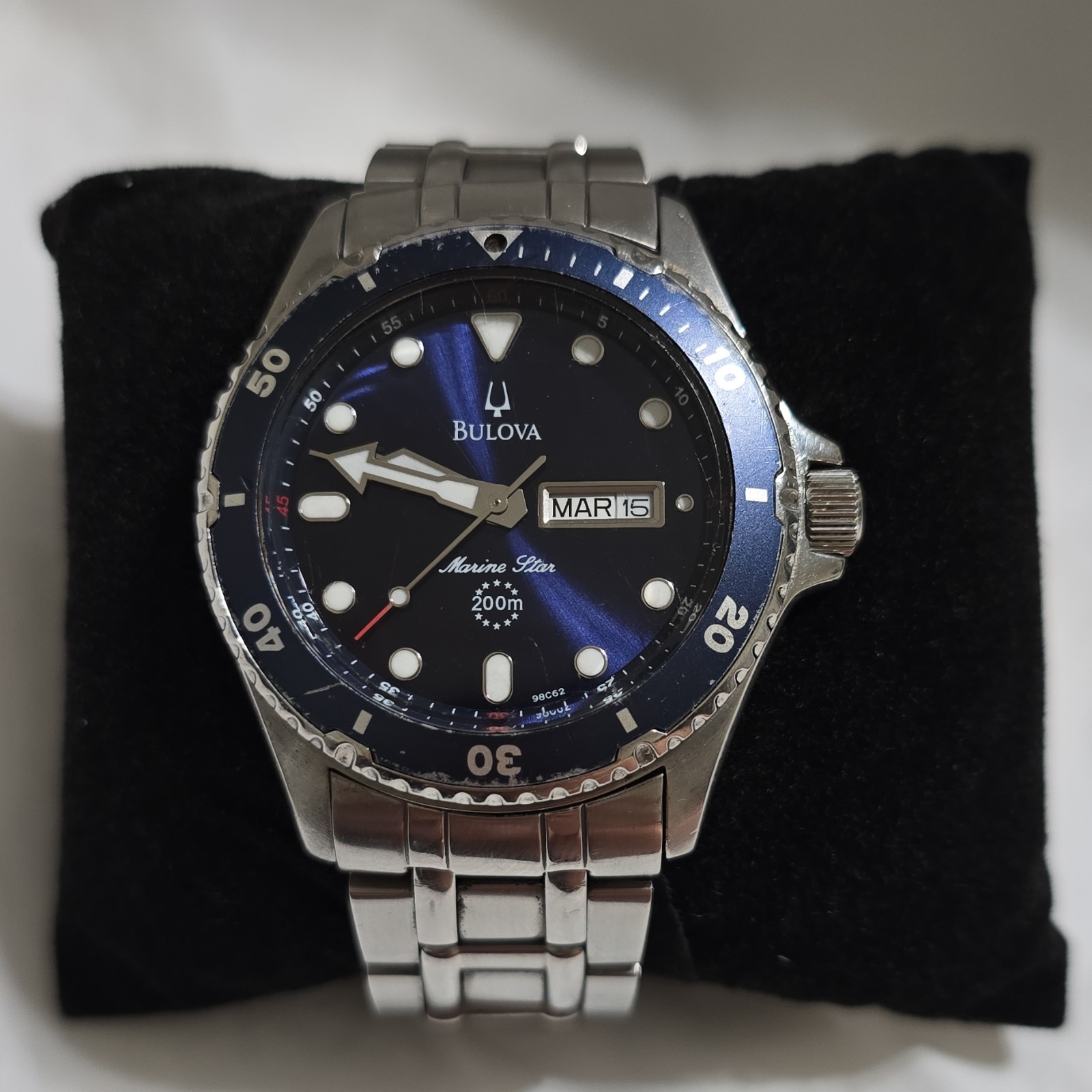Bulova Marine Star Men’s watch C8671142 40mm Case