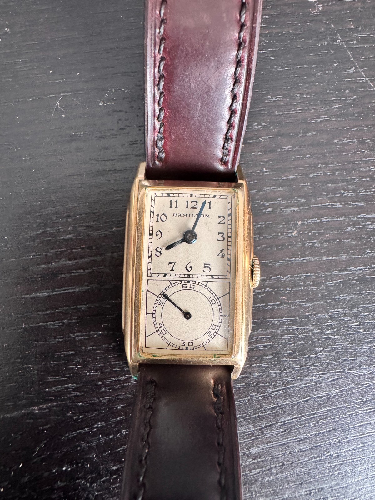 1938 Hamilton Seckron Doctors Watch