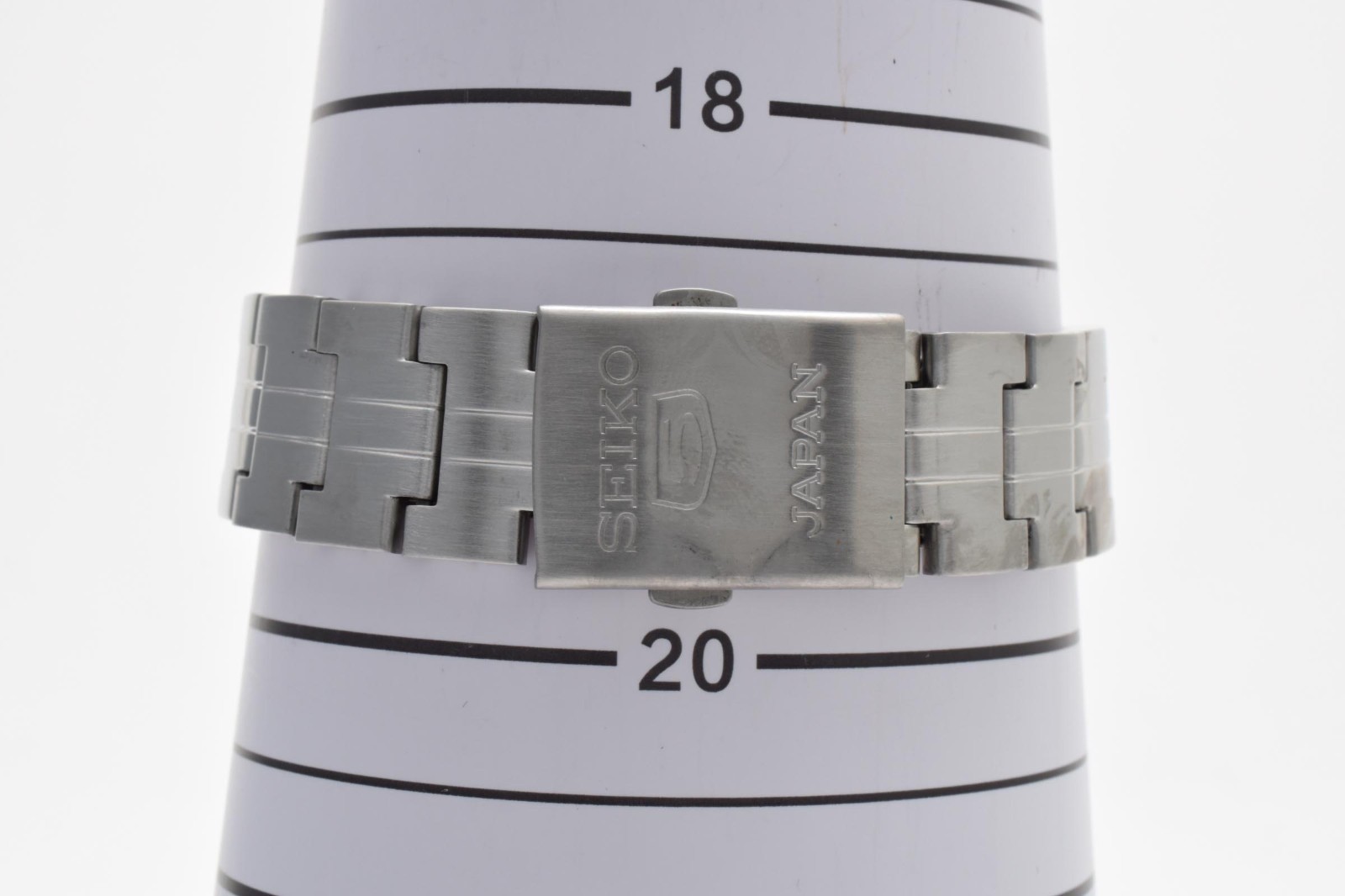 [ NEAR MINT ] SEIKO 5 7S26-03S0 Silver Dial 37mm Automatic Watch From JAPAN