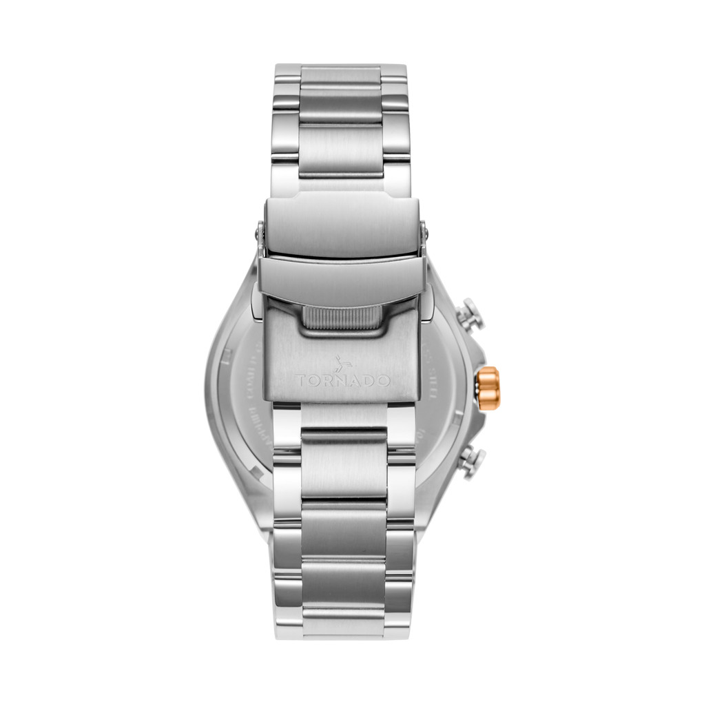 Tornado Strellar X Men’s Multi Function Watch | Green Dial, 45mm, 100 m (10 ATM)