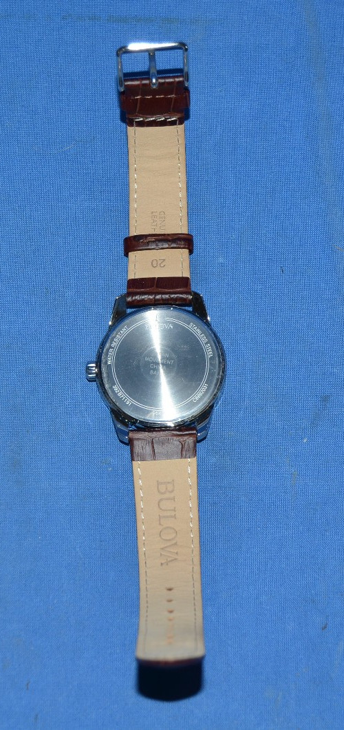 Bulova Men’s Classic Quartz Watch Model #96A221