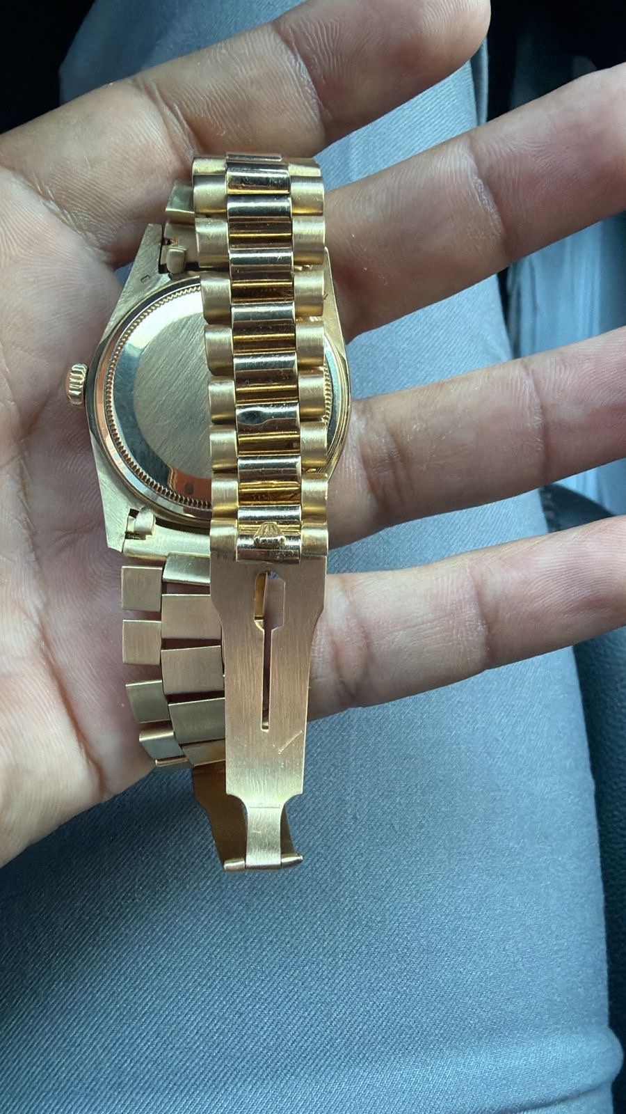 rolex daydate 36mm yellow gold 18k