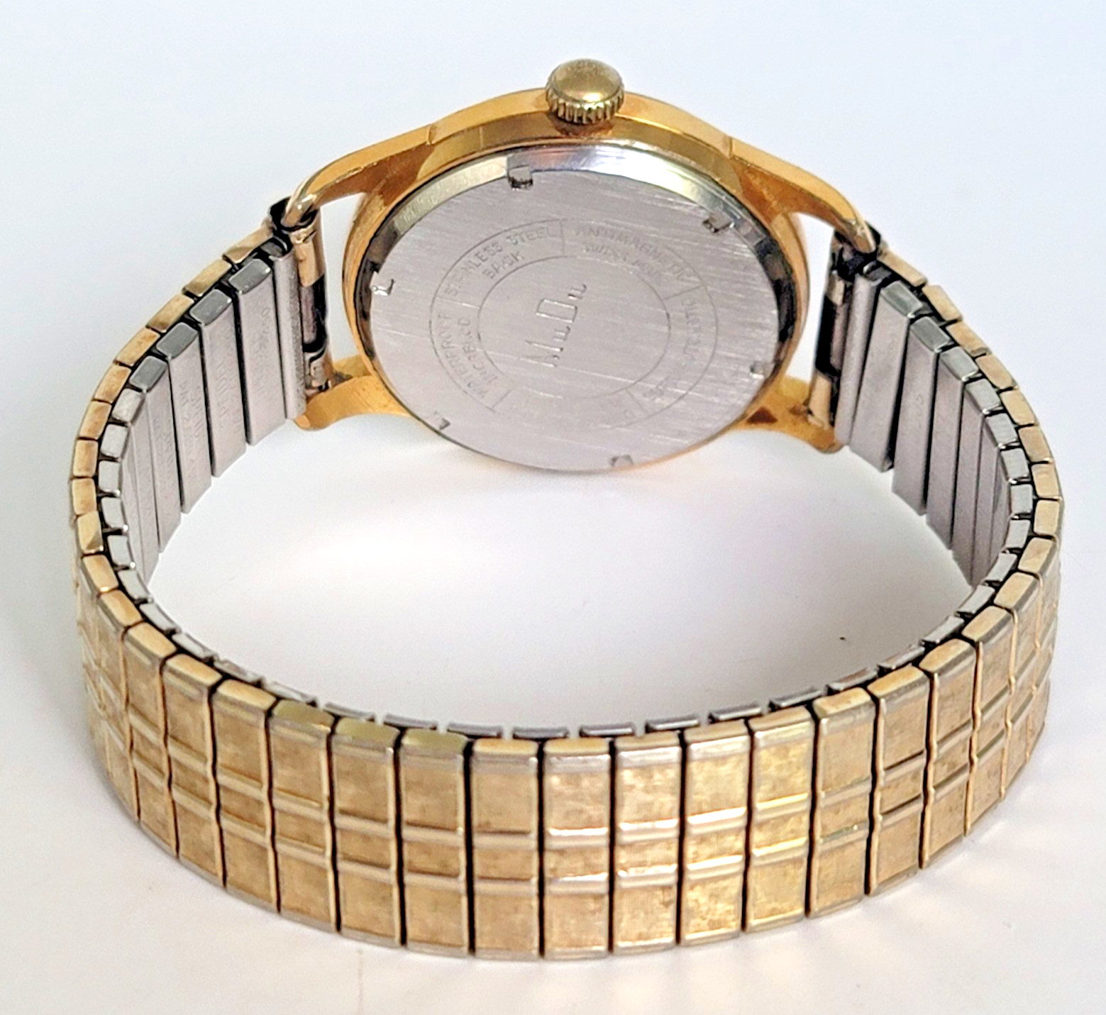 Vintage MuDu Doublematic 25 Jewel Automatic Felsa 692 Swiss Watch GF RUNS – SB19
