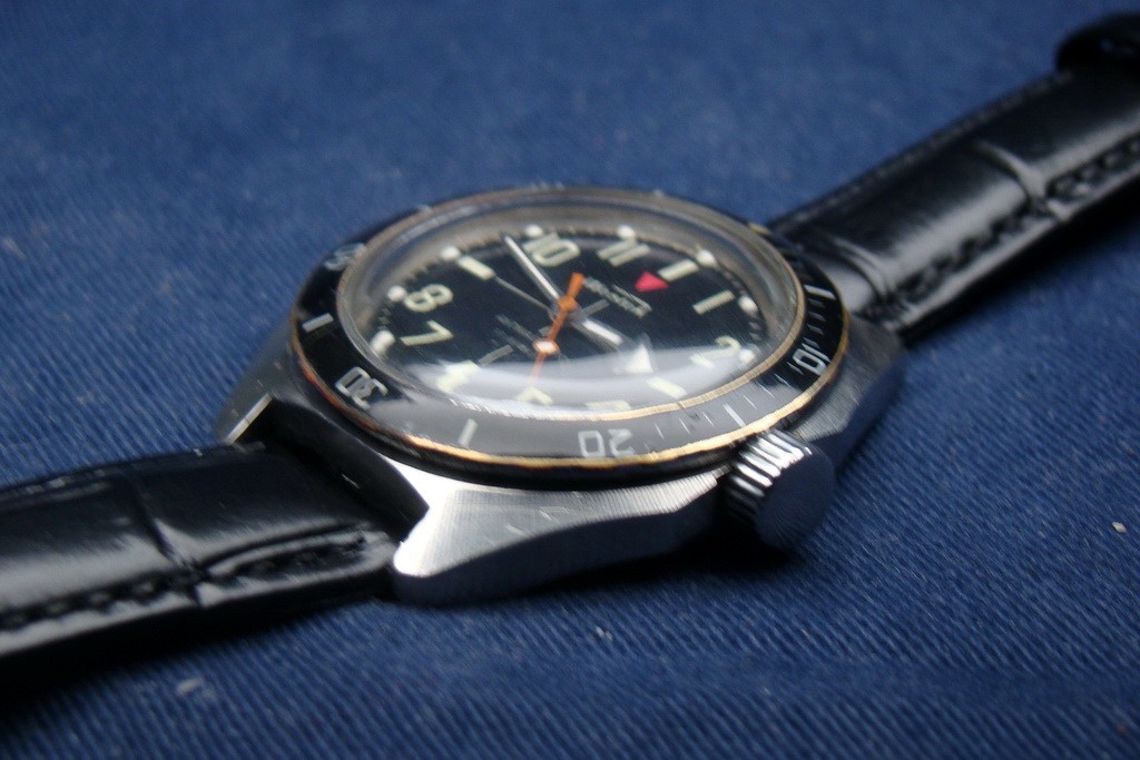 vostok amphibian sniper antimagnetic russian soviet diver military watch 1980s 5