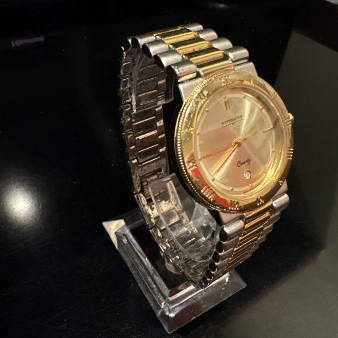⭐️ (Excellent Condition) Wittnauer Quartz Round 3-Hand Watch 【USED】