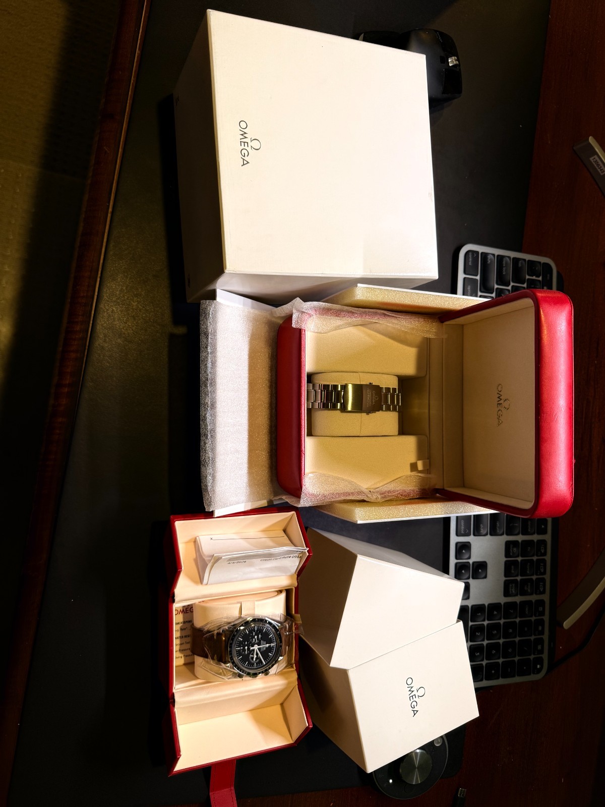 Omega Speedmaster Professional Moonwatch “Sapphire Sandwich” – Ref. 3573.50.00
