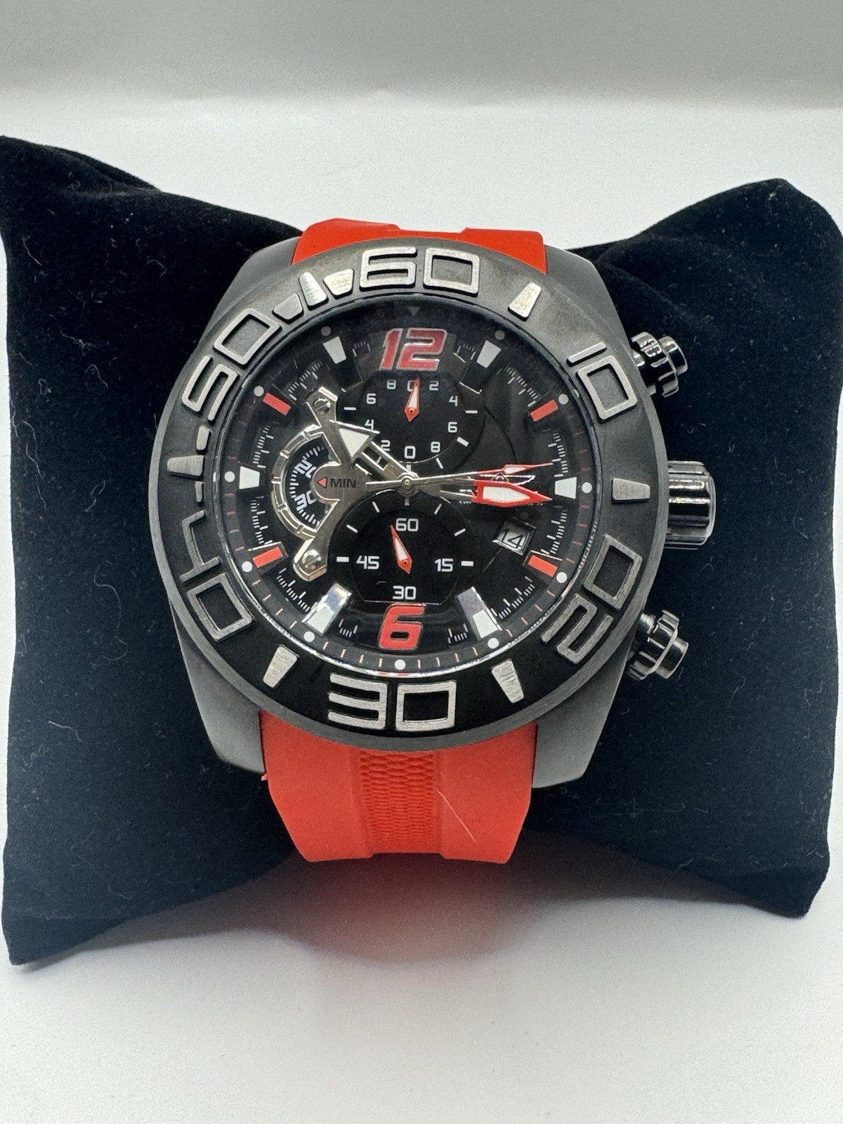 Invicta Pro Diver Dynestance Men’s Watch – 50mm, Red (22810) with Box!