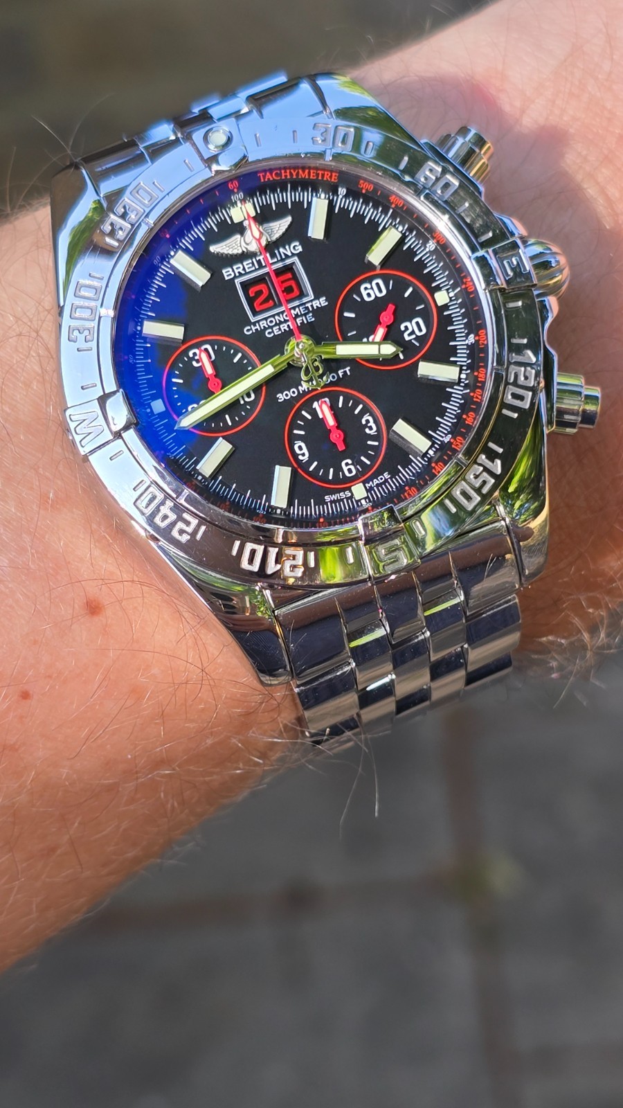 Breitling Blackbird ‘Red Strike’ Ultra Rare Limited Edition!