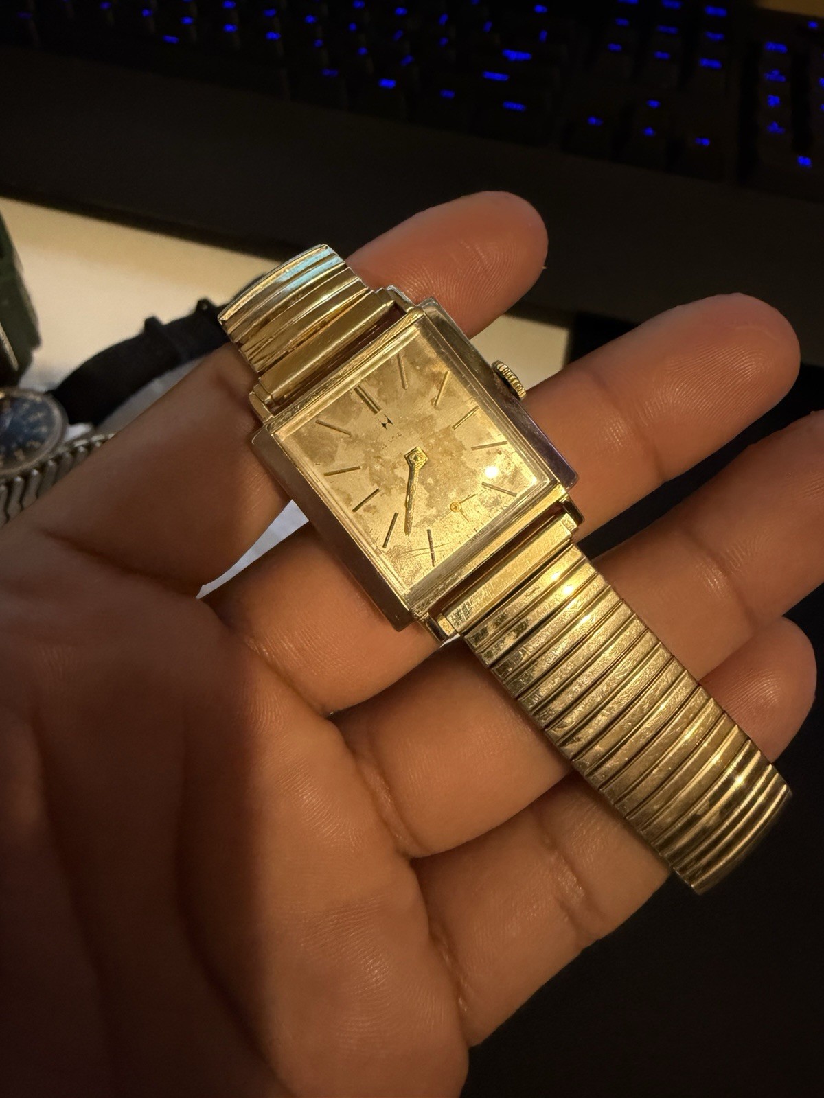 Hamilton Vintage Men’s Wristwatch Gold Filled, Manual Wind, USA