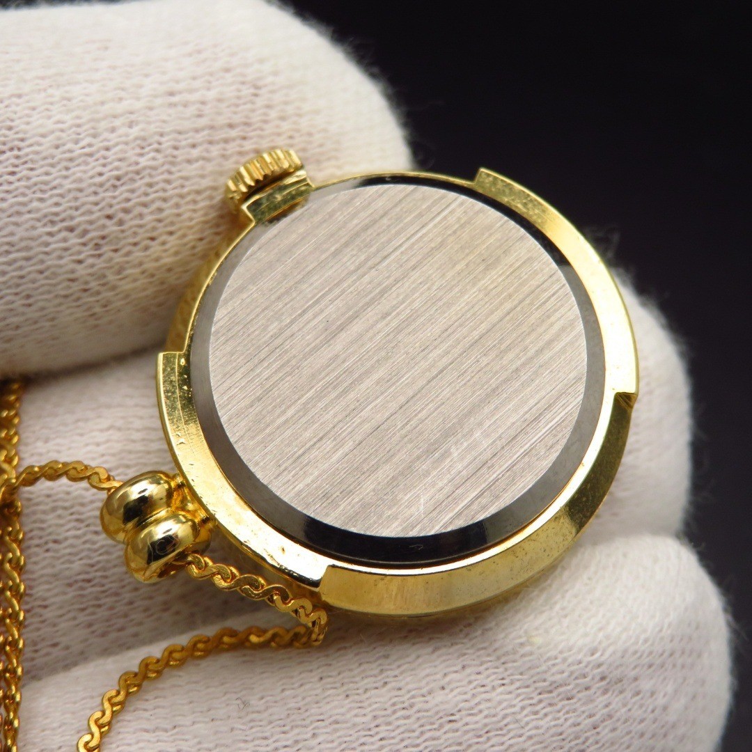 BENRUS Hand Wound Pendant Watch 17JEWELS Vintage