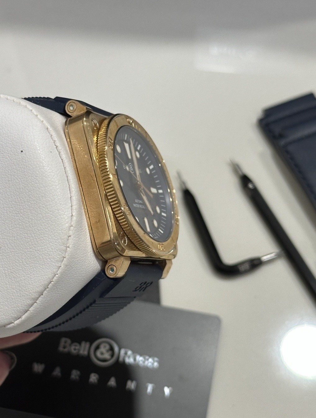 Bell & Ross Diver Bronze Limited Edition BR03-92-DIV-B Automatic Watch RARE