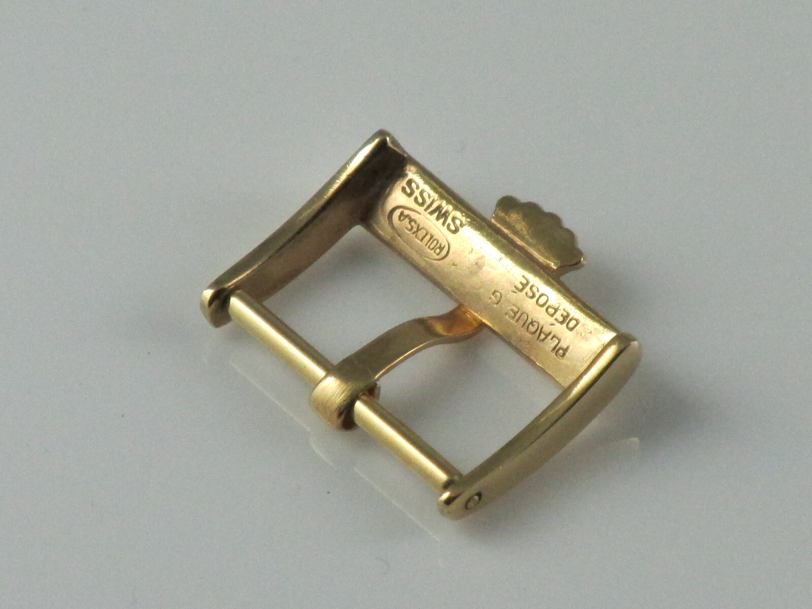ROLEX GOLD LAMINATED BUCKLE 16mm BUCKLE ROLEX 16mm GOLD PLATED