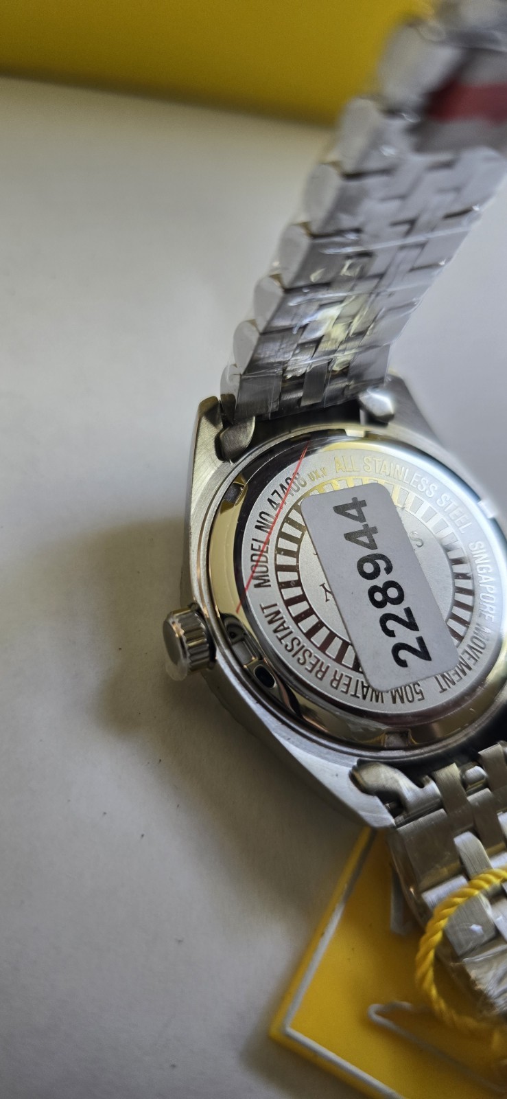 Invicta Specialty Windsor Women’s Watch 36mm Black Roman Dial Steel 47408