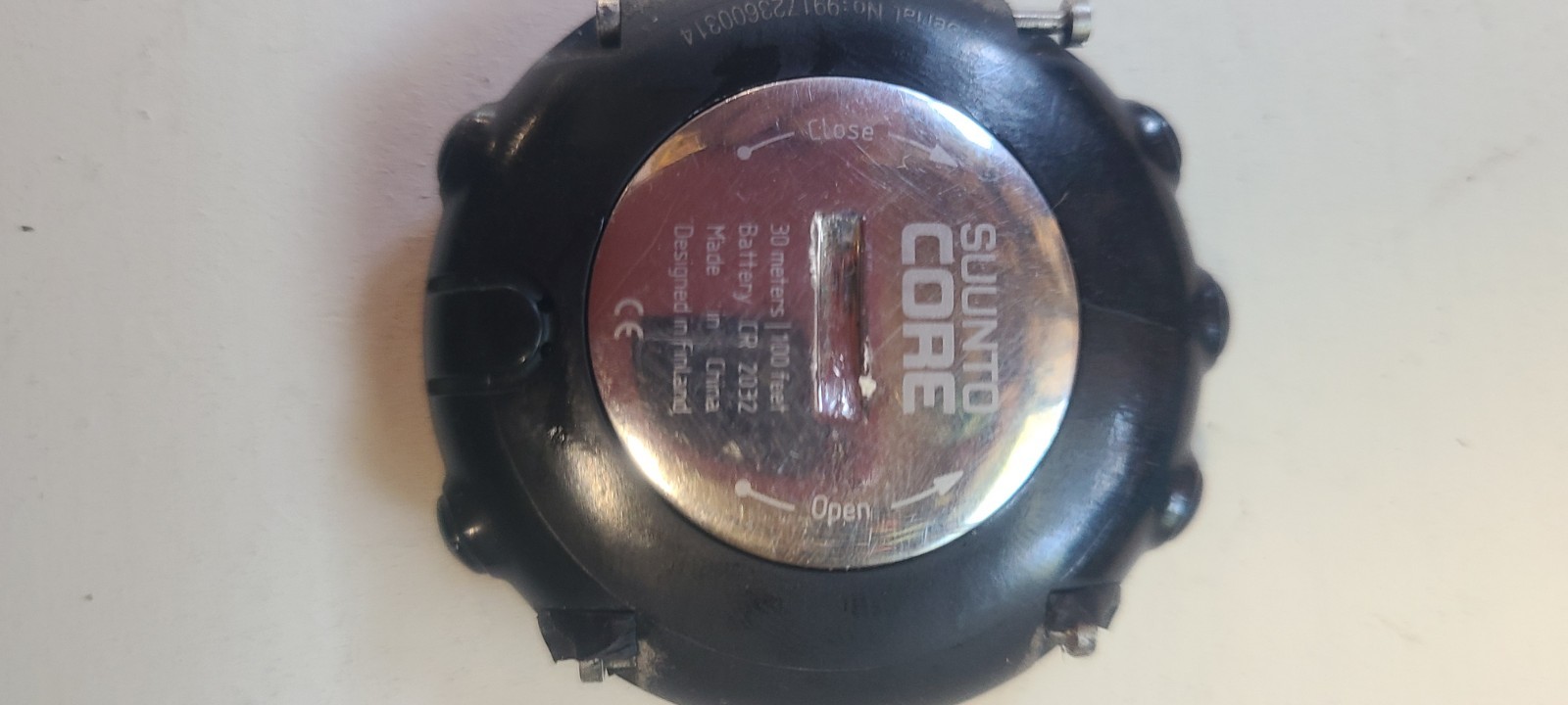 Suunto Core Black ABC Altimeter Barometer Compass Watch