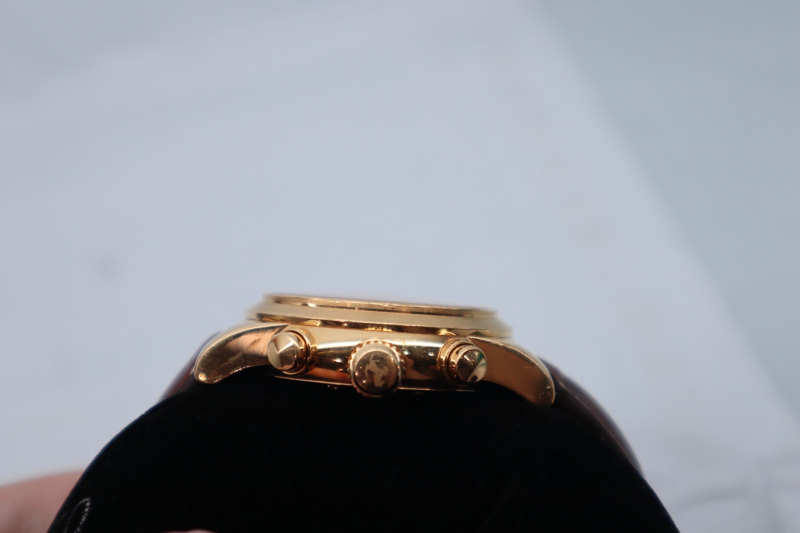 Rare Girard Perregaux Farrari Edition Made For Asprey 8020 Gold Watch #20739