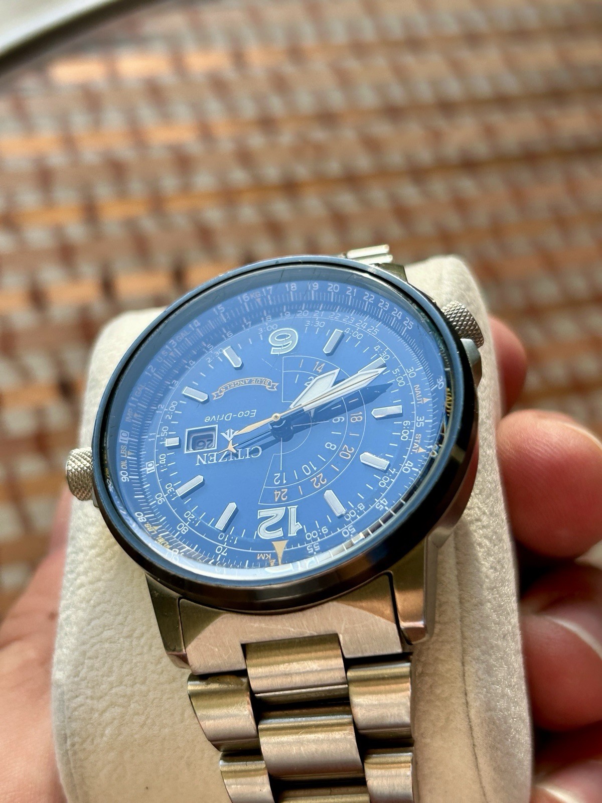 Citizen Promaster Nighthawk Blue Angels 42mm Eco-Drive Stainless Steel Watch