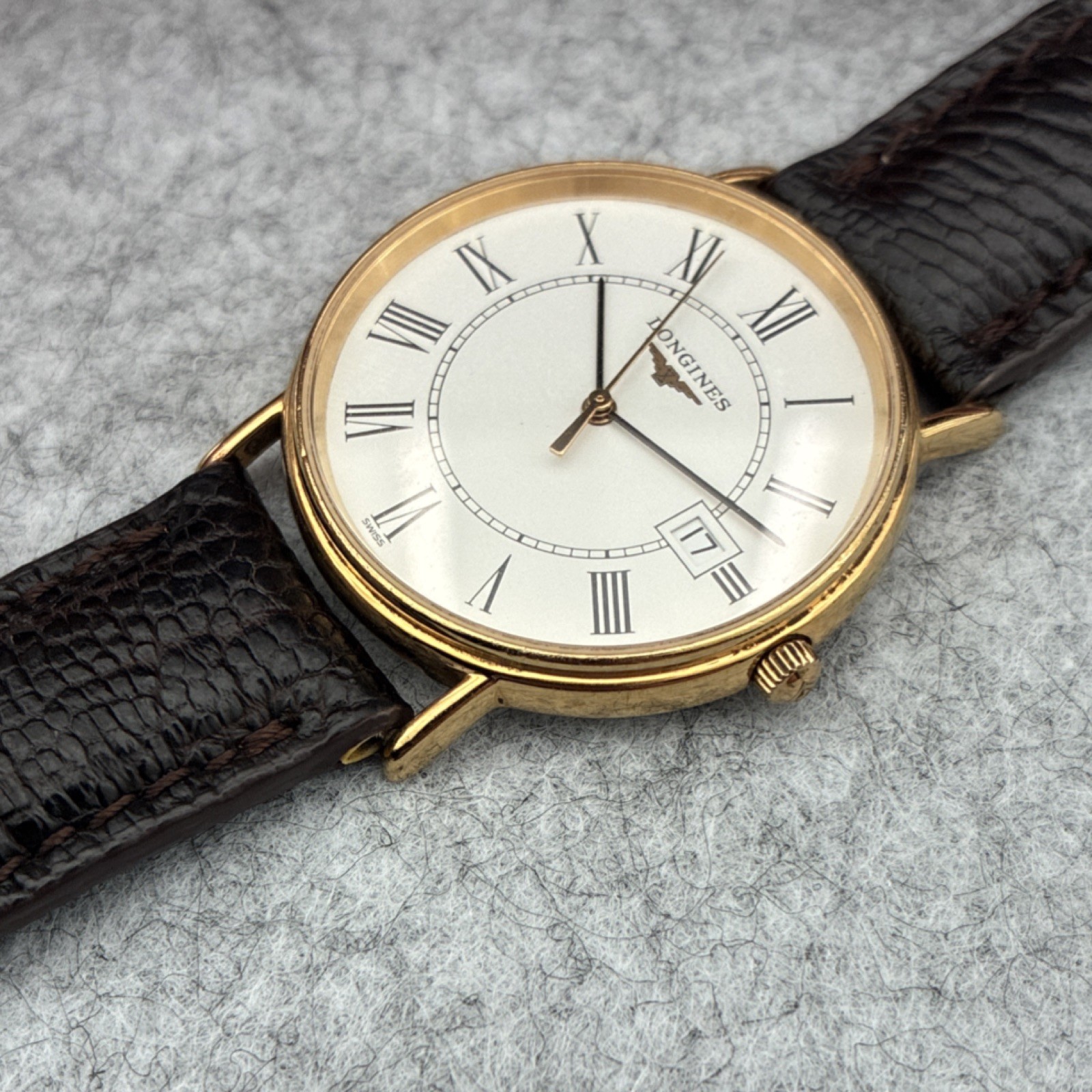 LONGINES Grand Classic L4.720.2.112 White Dial Roman Date Quartz Classic Watch