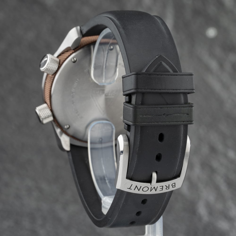 Second Hand Bremont Martin Baker Black Rubber Strap Watch MBIII/BZ.