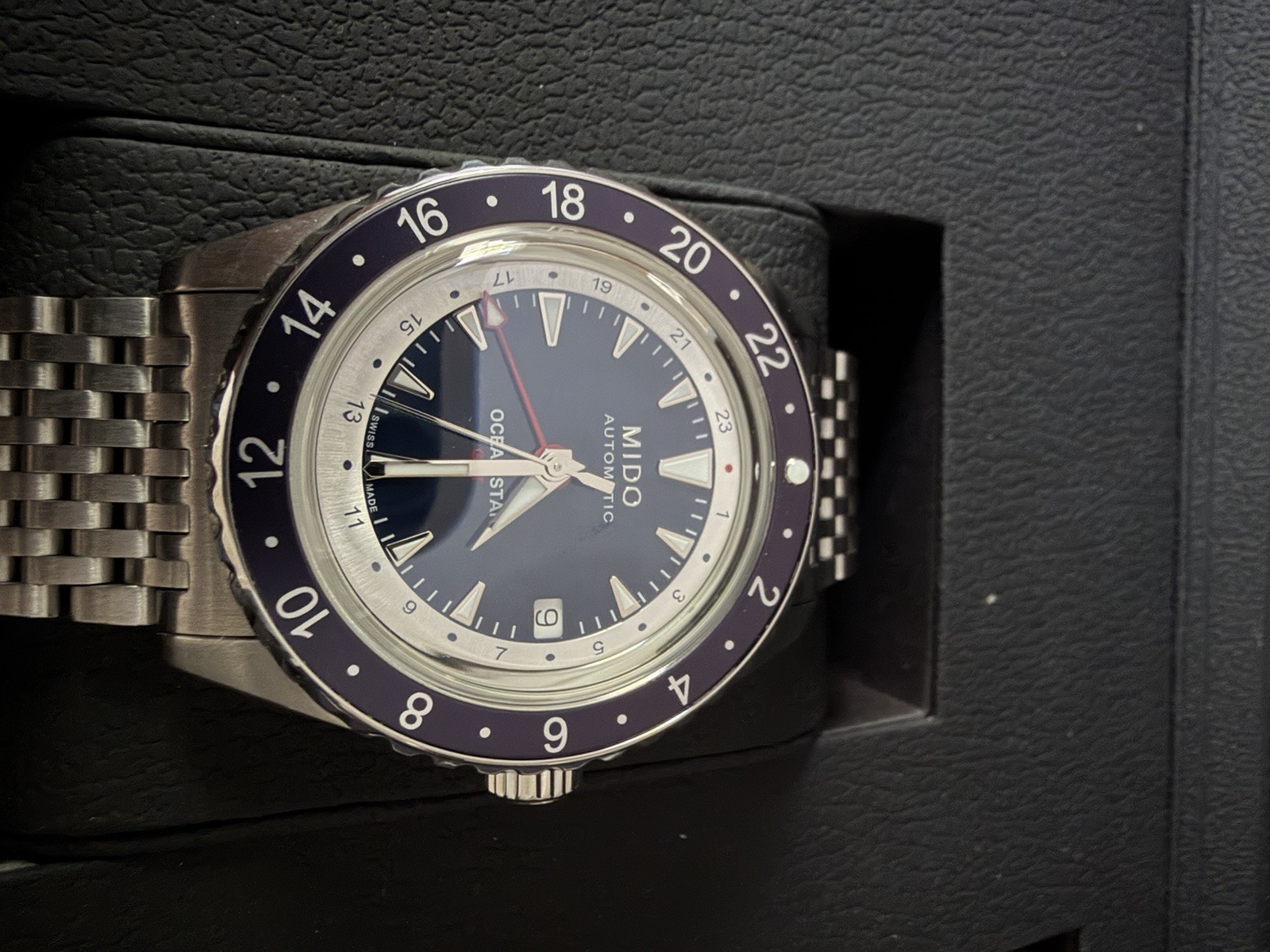 Mido Automatic Ocean Star GMT 40.5mm Blue Dial Men’s Watch M026.829.18.041.00