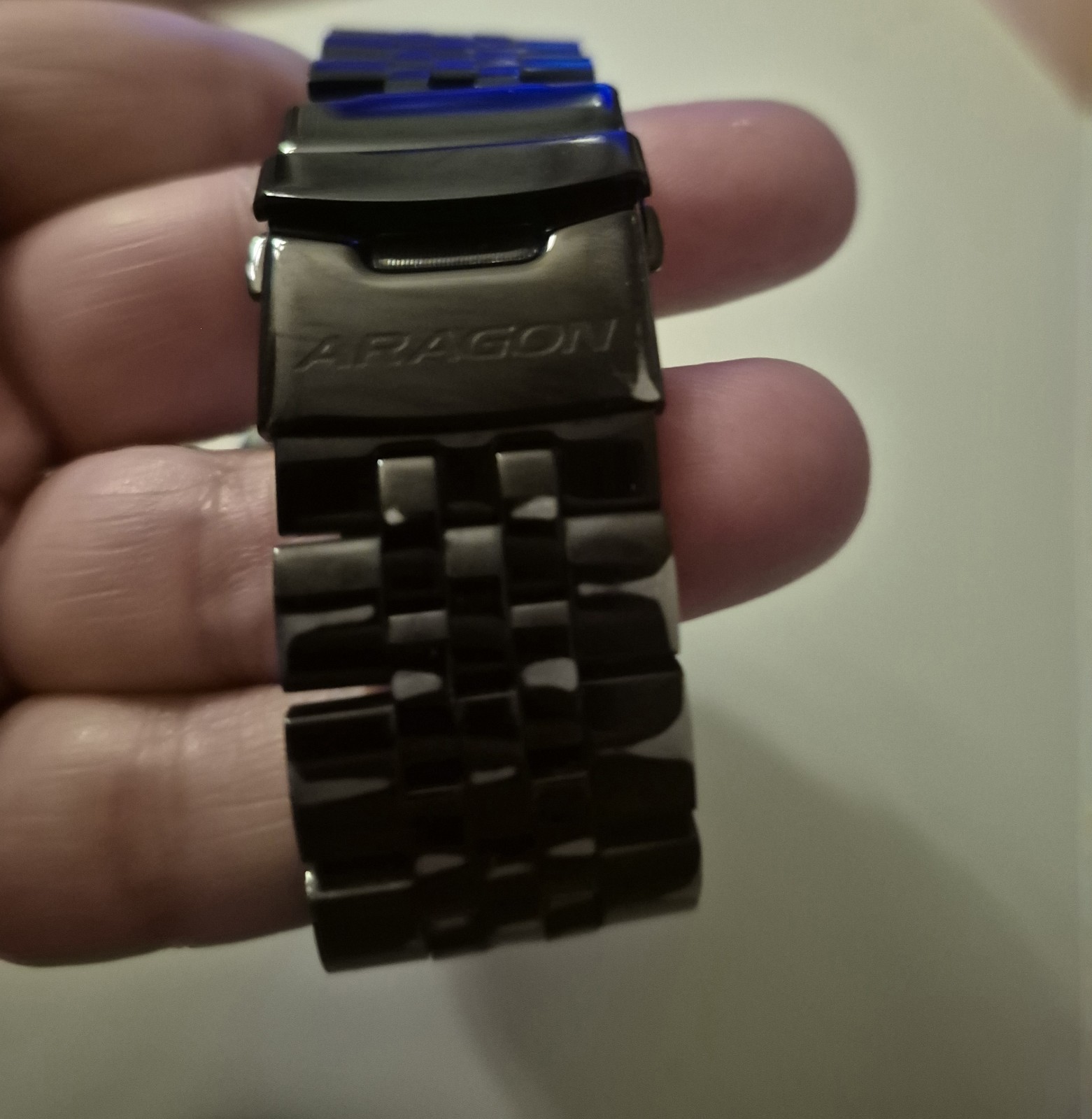 ARAGON Divemaster EVO IP Black 45mm Automatic Abalone NH35 24 Jewels