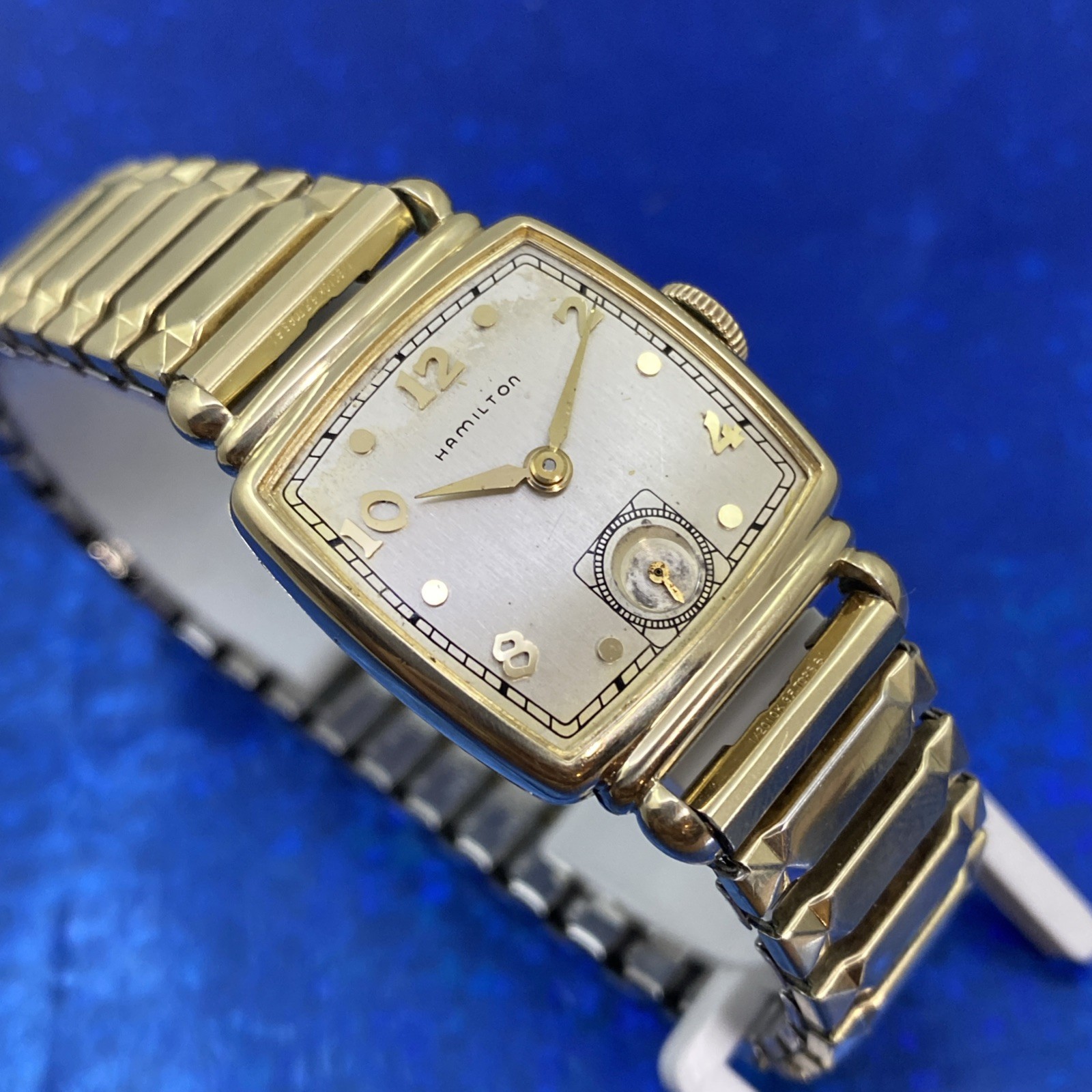 Vintage 1949 Man’s HAMILTON NORMAN Silver Dial Fully Serviced & 1 Year WARRANTY