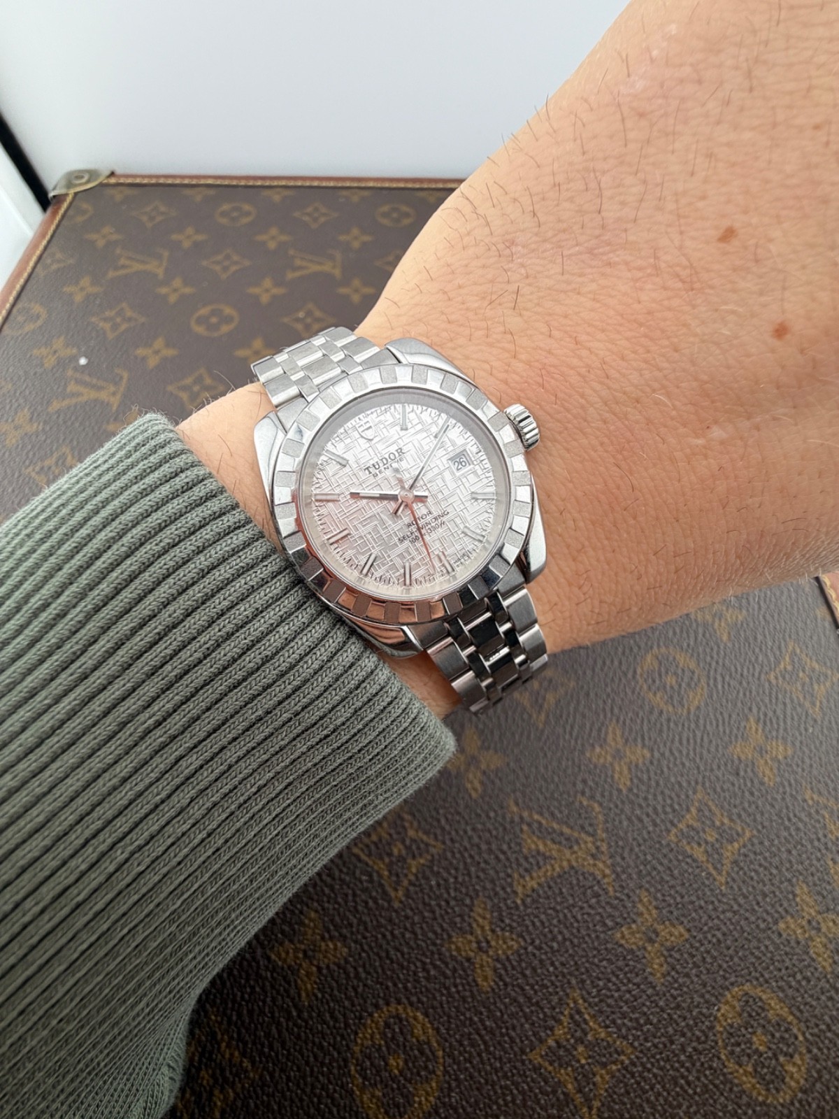 Tudor Classic Tapestry Dial Automatic Caliber 2671 Swiss Made