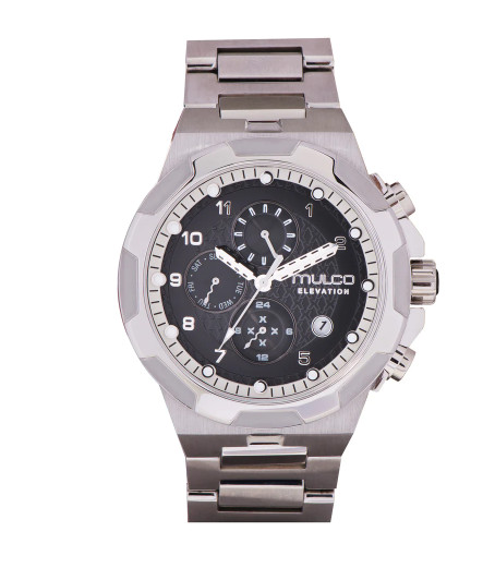Mulco Elevation Stainless steel Analog Men’s Black Dial Watch MW3-17203-021