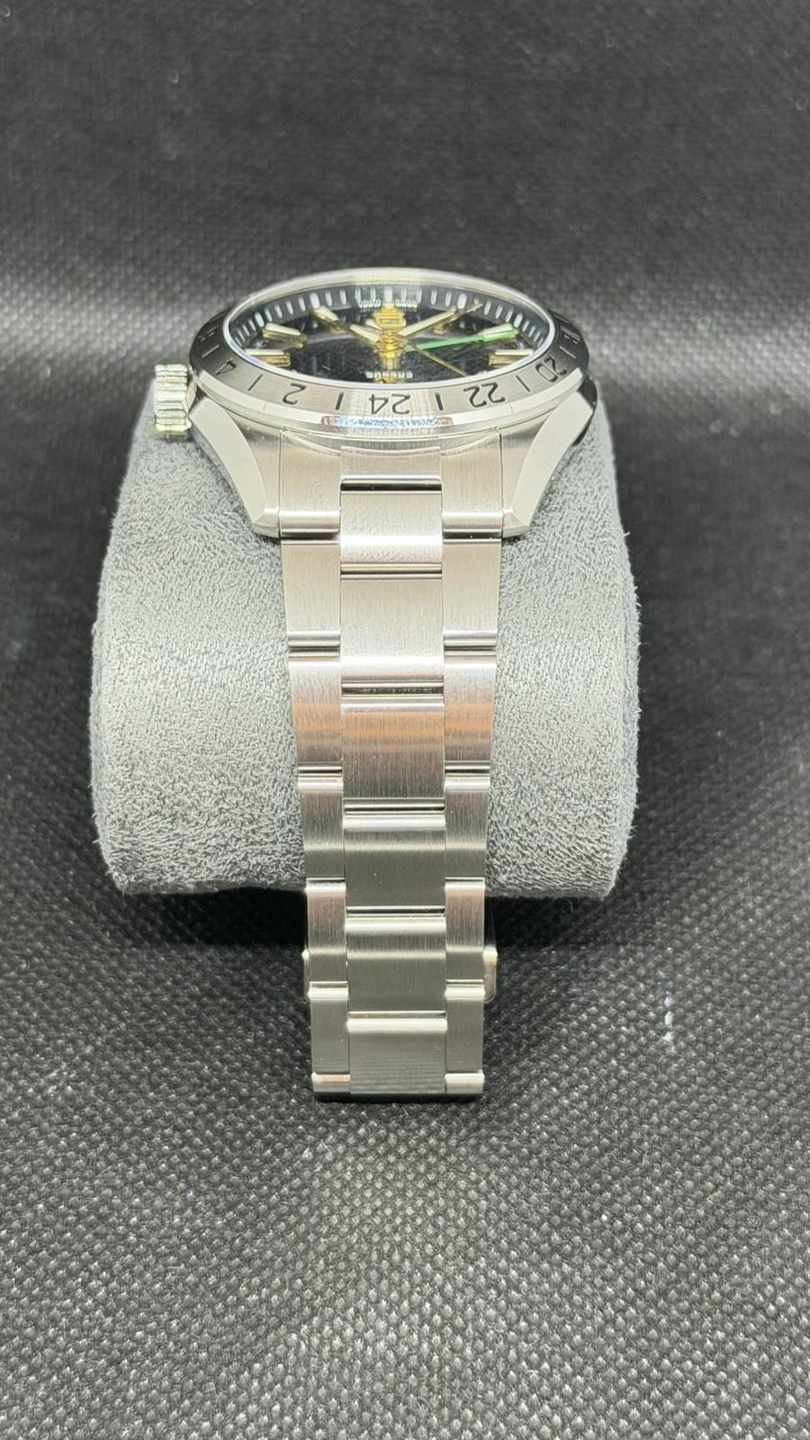 EREBUS Ascent GMT 40mm Automatic Black Gilt