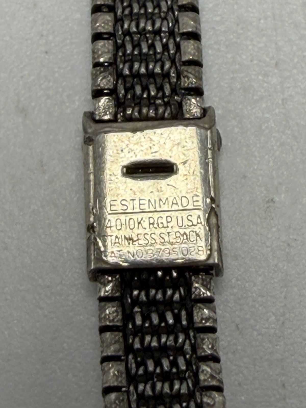 Hamilton Manual Wind Working Ladies Watch 16MM 7″ 10K Gold Plated Vintage