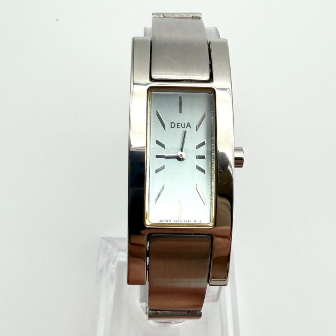 Seiko Alba DEUA bracelet watch, blue, new battery, women’s wristwatch, worki