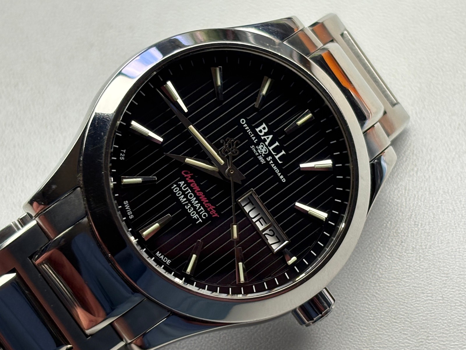 Ball Engineer II Red Label Chronometer Automatic Mens Watch NM2026C