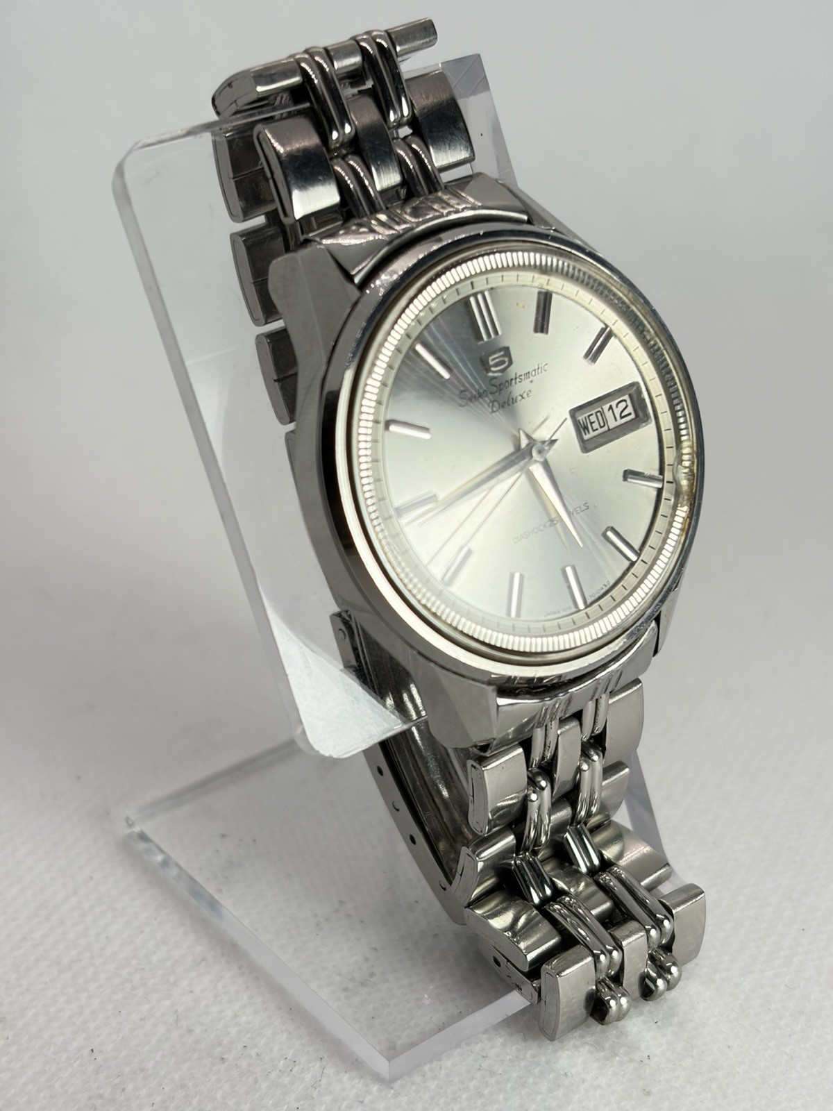 Vintage SEIKO5 Sportsmatic Dx 7619-7010 25J Automatic ⁠US Customs Fees Paid⁠