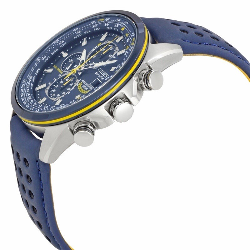 Citizen Eco Drive Blue Angels World Chronograph Watch AT8020-03L