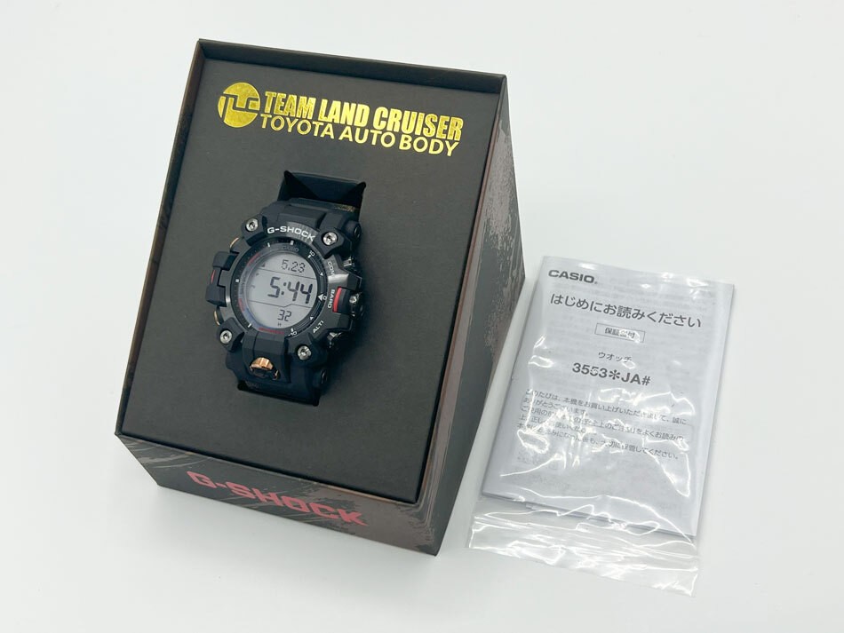 CASIO G SHOCK Mudman TEAM LAND CRUISER TOYOTA AUTO BODY Collaboration Watch GW 9