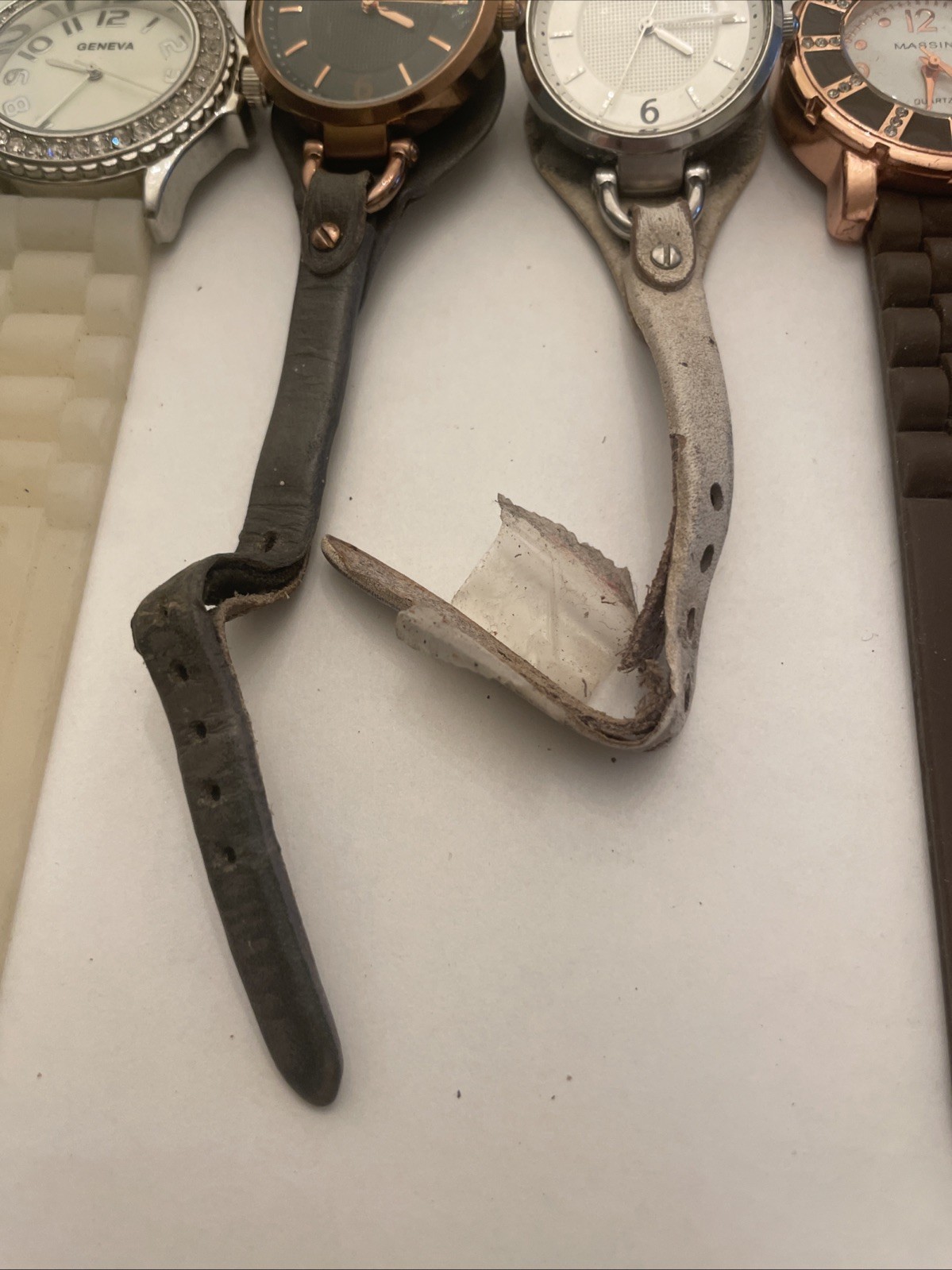 Geneva, Fossil, Massini, Doc-Tock,CC Watch Lot Of 6