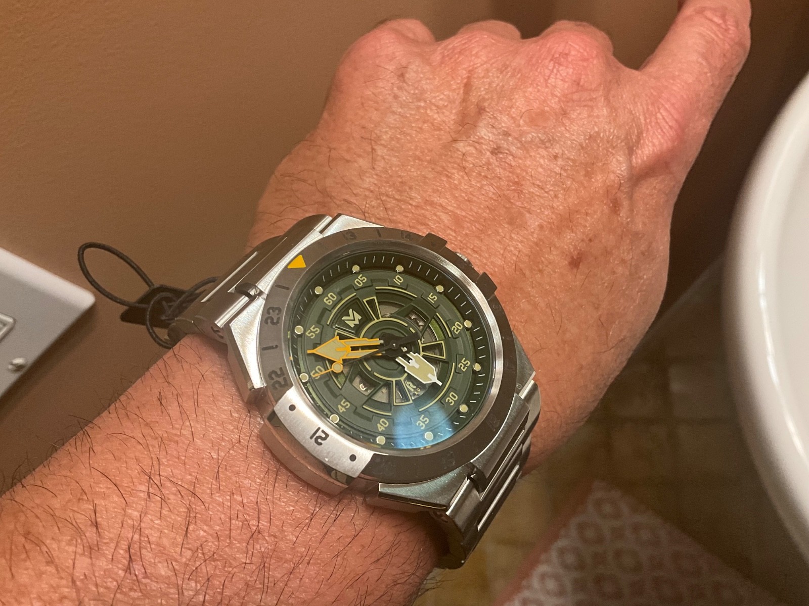 RGMT HIMARS MILITARY DIVER RG 8065 MECHANICAL AUTOMATIC MOVEMENT MOSS GREEN DIAL