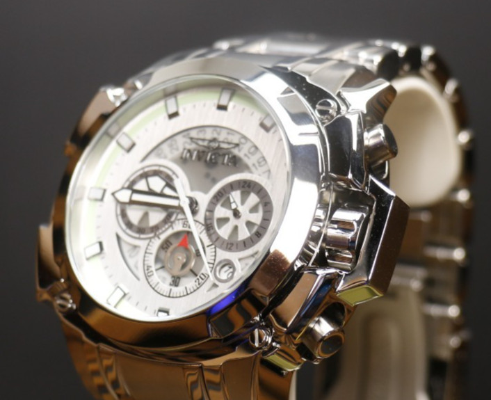 Invicta Coalition Forces Behemoth Men’s Watch 60mm, (Man of War) Steel 49772