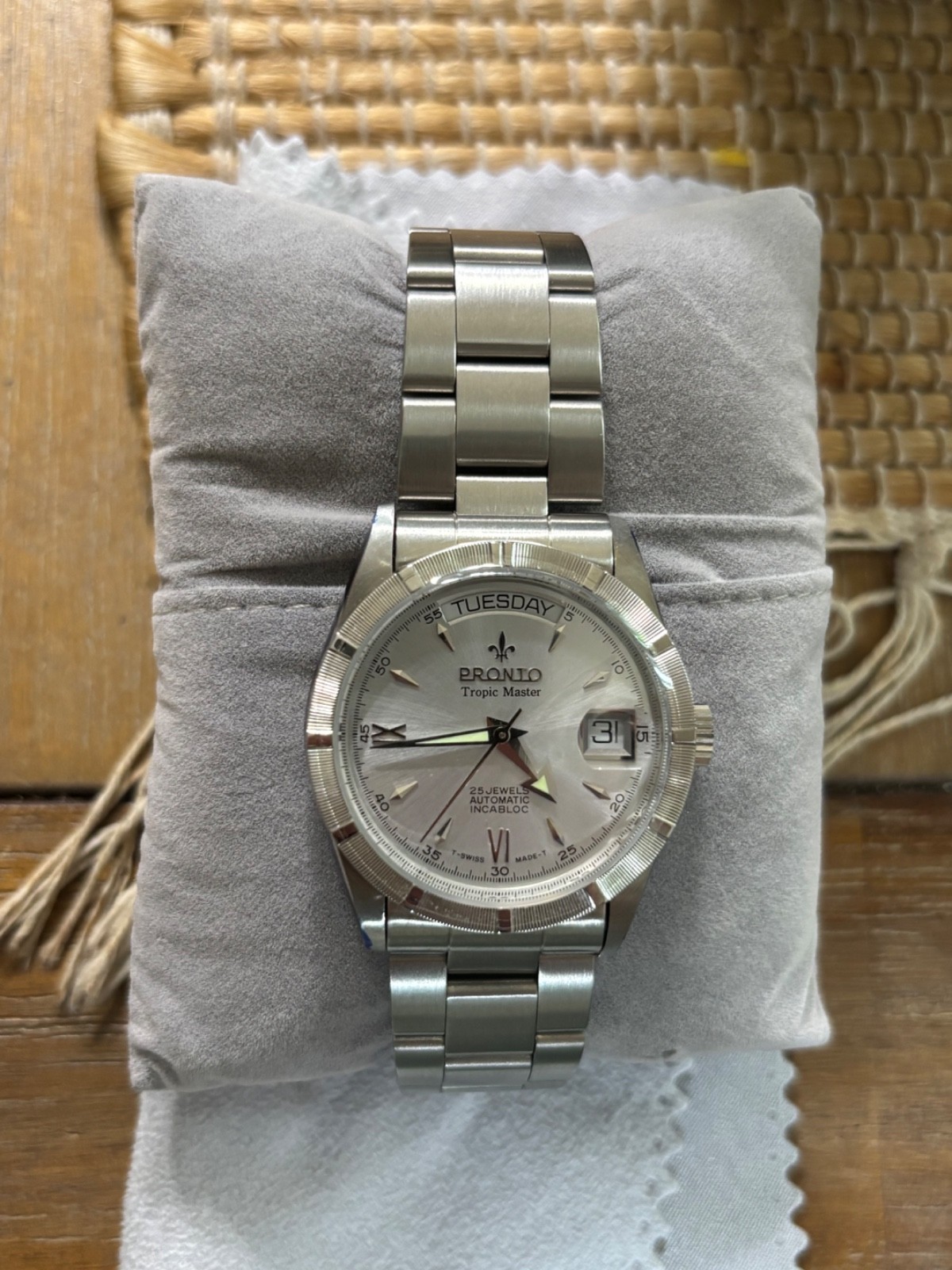 Vintage Pronto Tropic Master Watch
