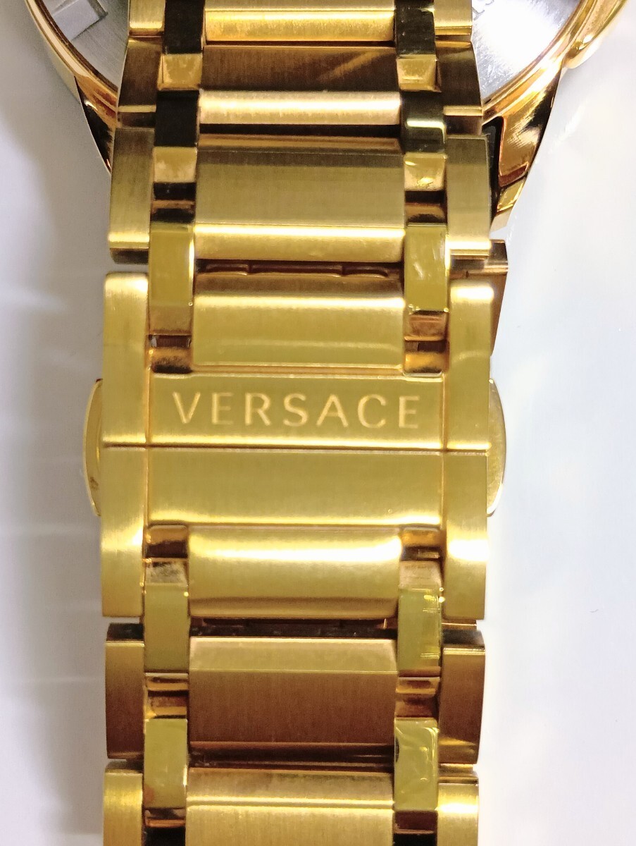 [B1Y] Versace Chrono Classic Black Dial Quartz Men’s Watch VEM800318 [r5s]