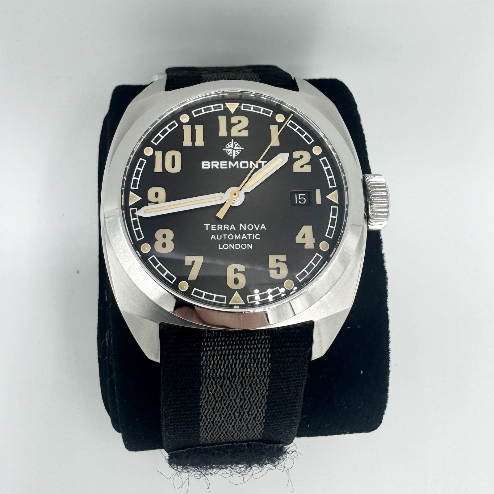 Bremont Terra Nova 40.5 With NATO Strap And Cards EUC