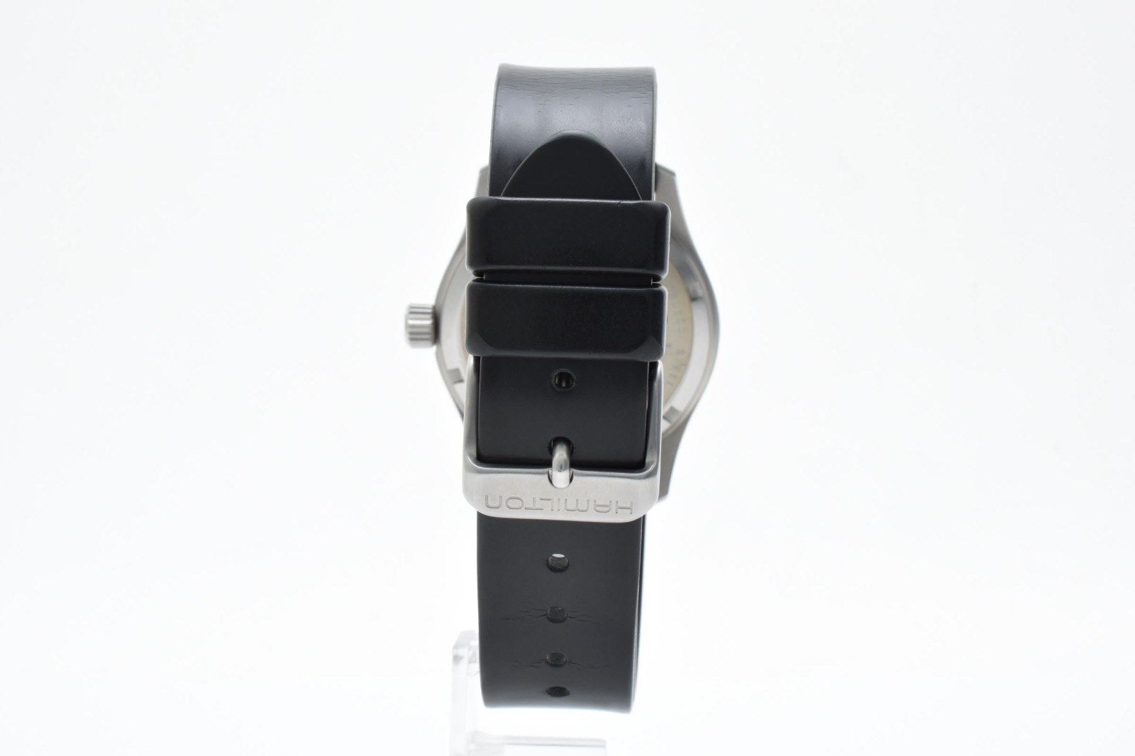 [EXC+5] Hamilton Khaki Field H684210 Quartz Black Dial Men’s Watch