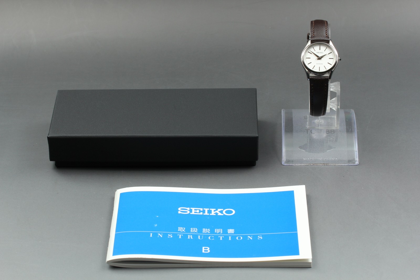 2017 MINT Seiko Exceline 4J41-0AM1 Steel Round HAQ Quartz Womens Watch JAPAN
