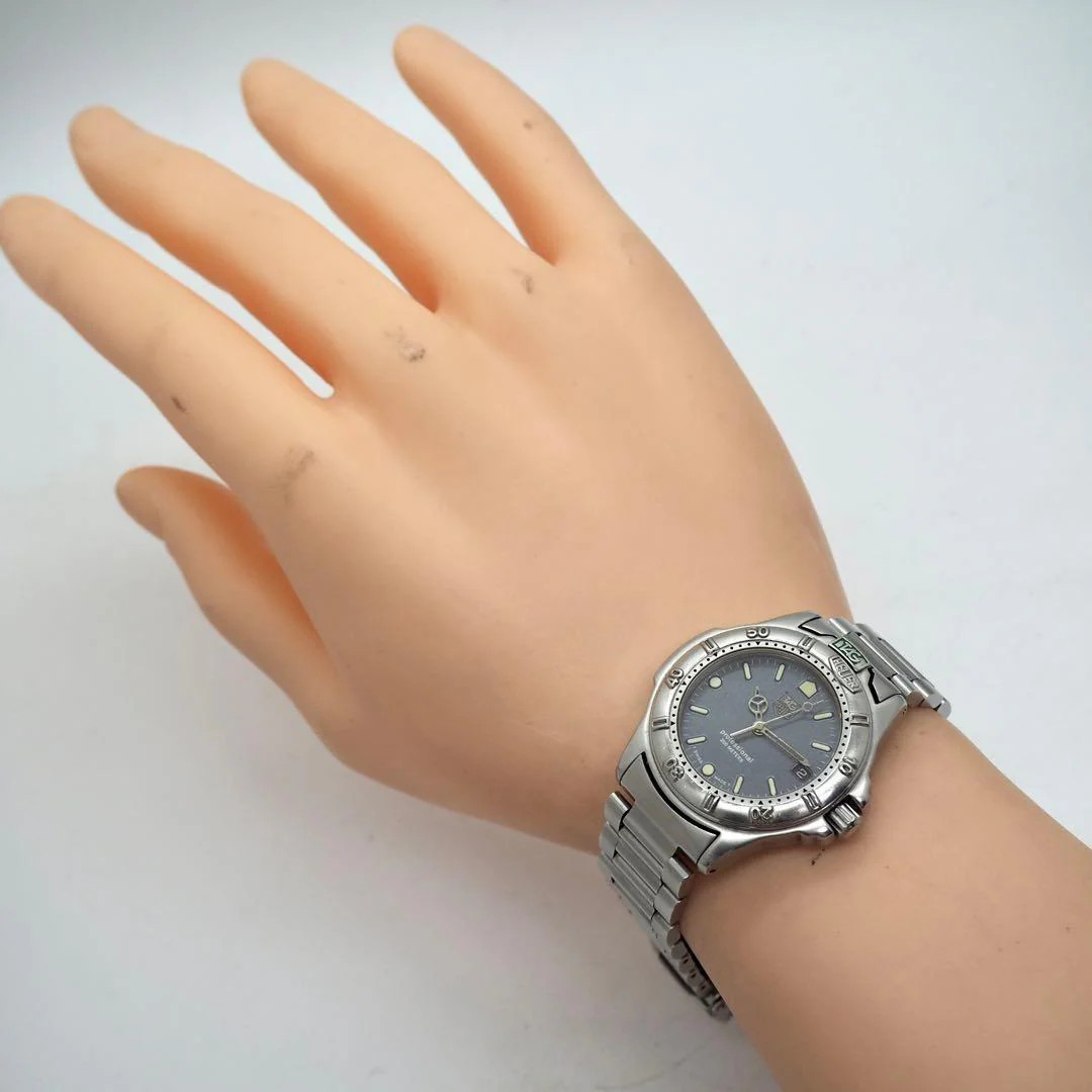 TAG HEUER 999.213A Professional 200 Diver Watch 35mm Gray Dial Silver